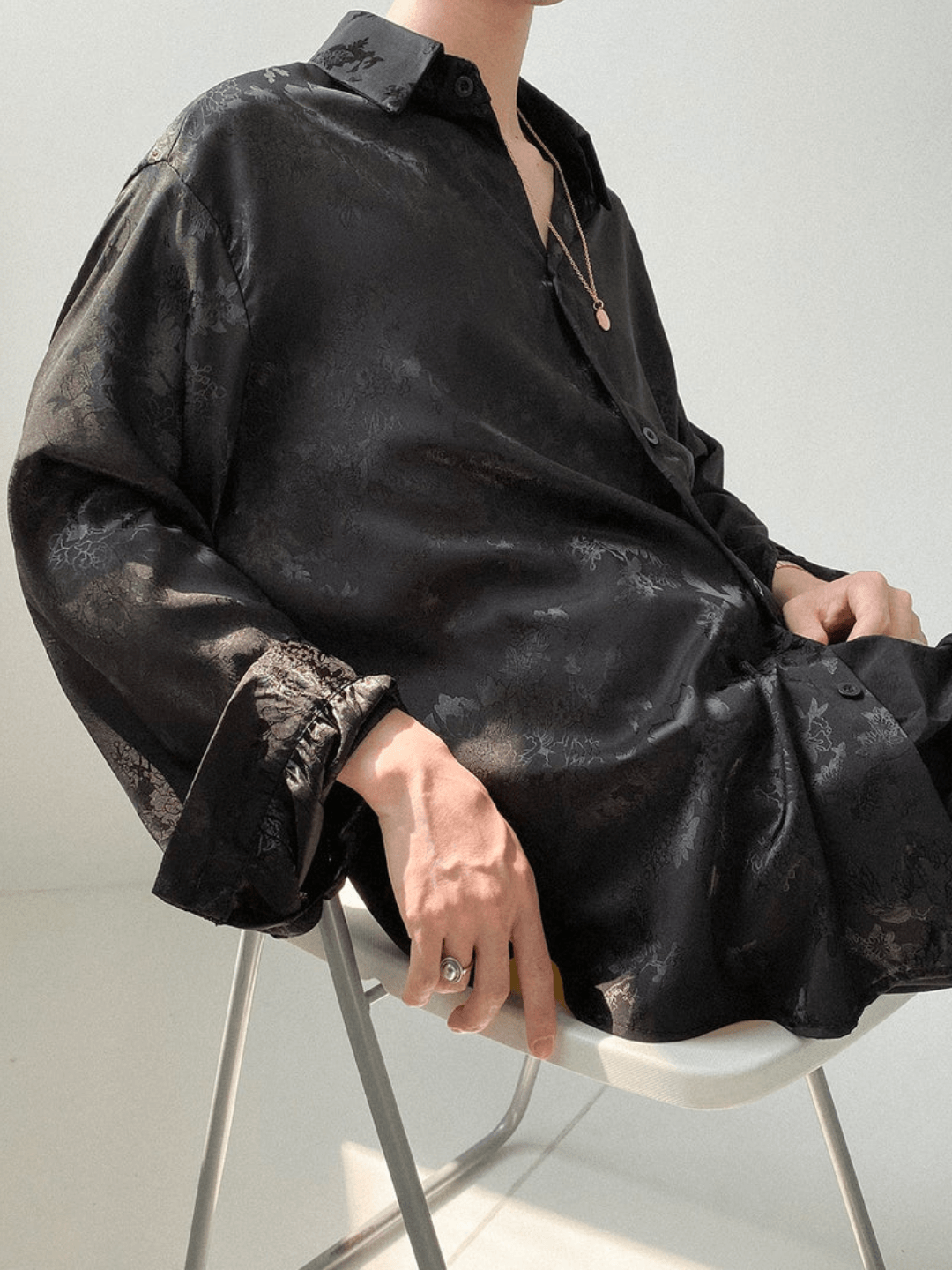 [다지오네드] 트렌드 드레이프인 셔츠 st1528 