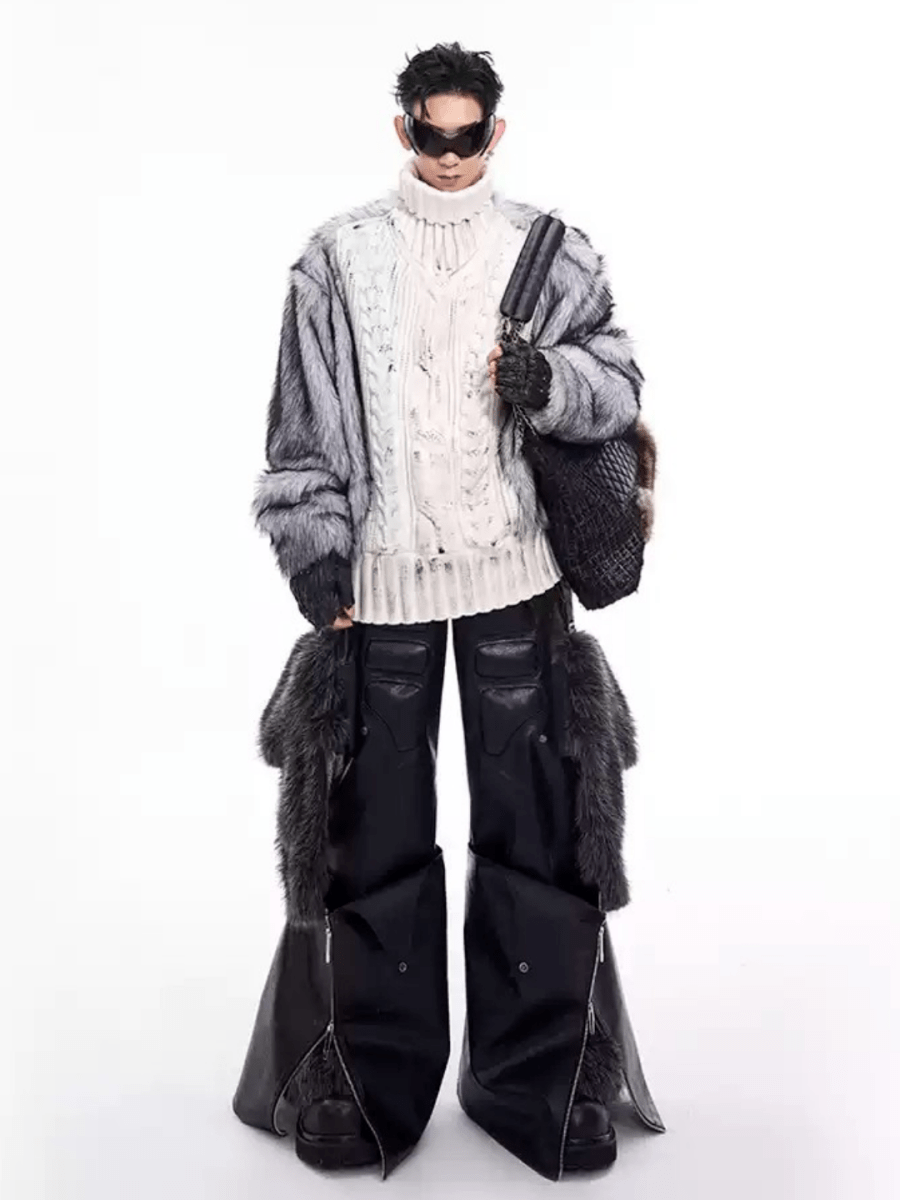 [STARTEXCEEDEND] 퍼 터틀넥 스웨터 st2795