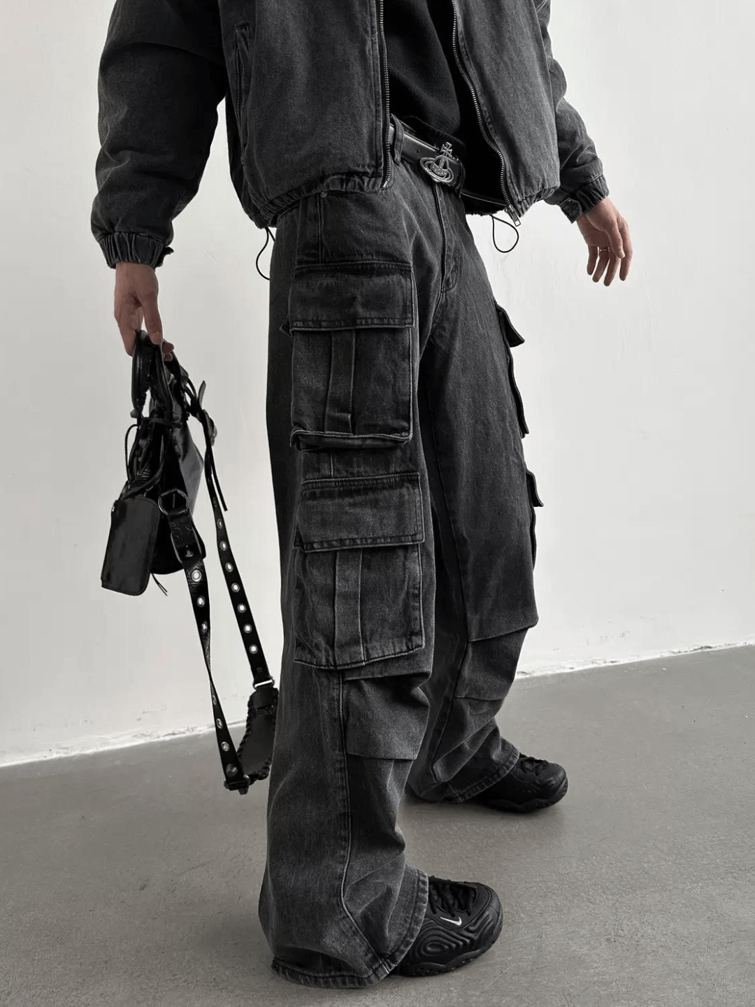 [GENESISBOY] Heavy Wash Multi-Pocket Jeans st1983