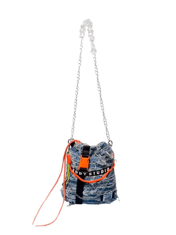 데님 미니 휴대폰 가방 st1784