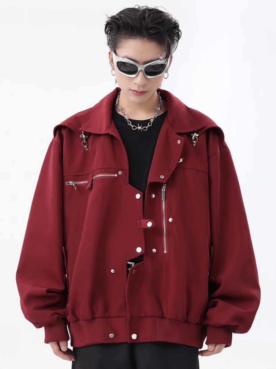 __REND ST__iche 디자인 메탈 재킷 st2854