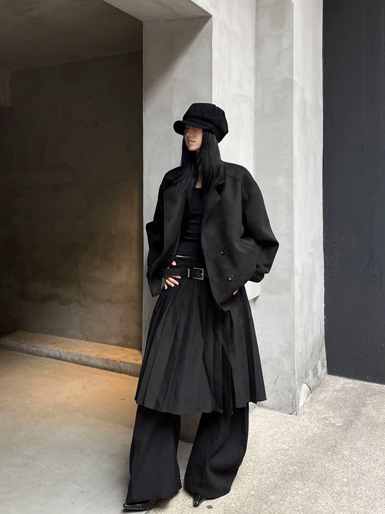 [뉴디케이] 더블 버튼 봄버 재킷 ST2060 