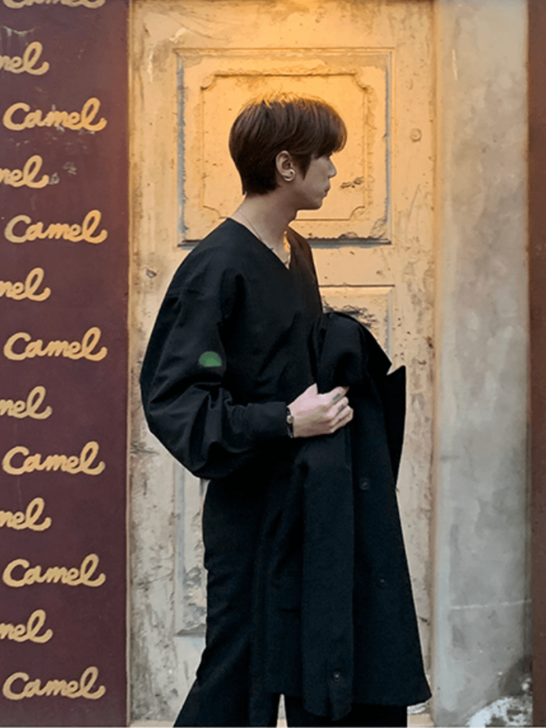 [MRCYC] 브이넥 심플 셔츠 st1039