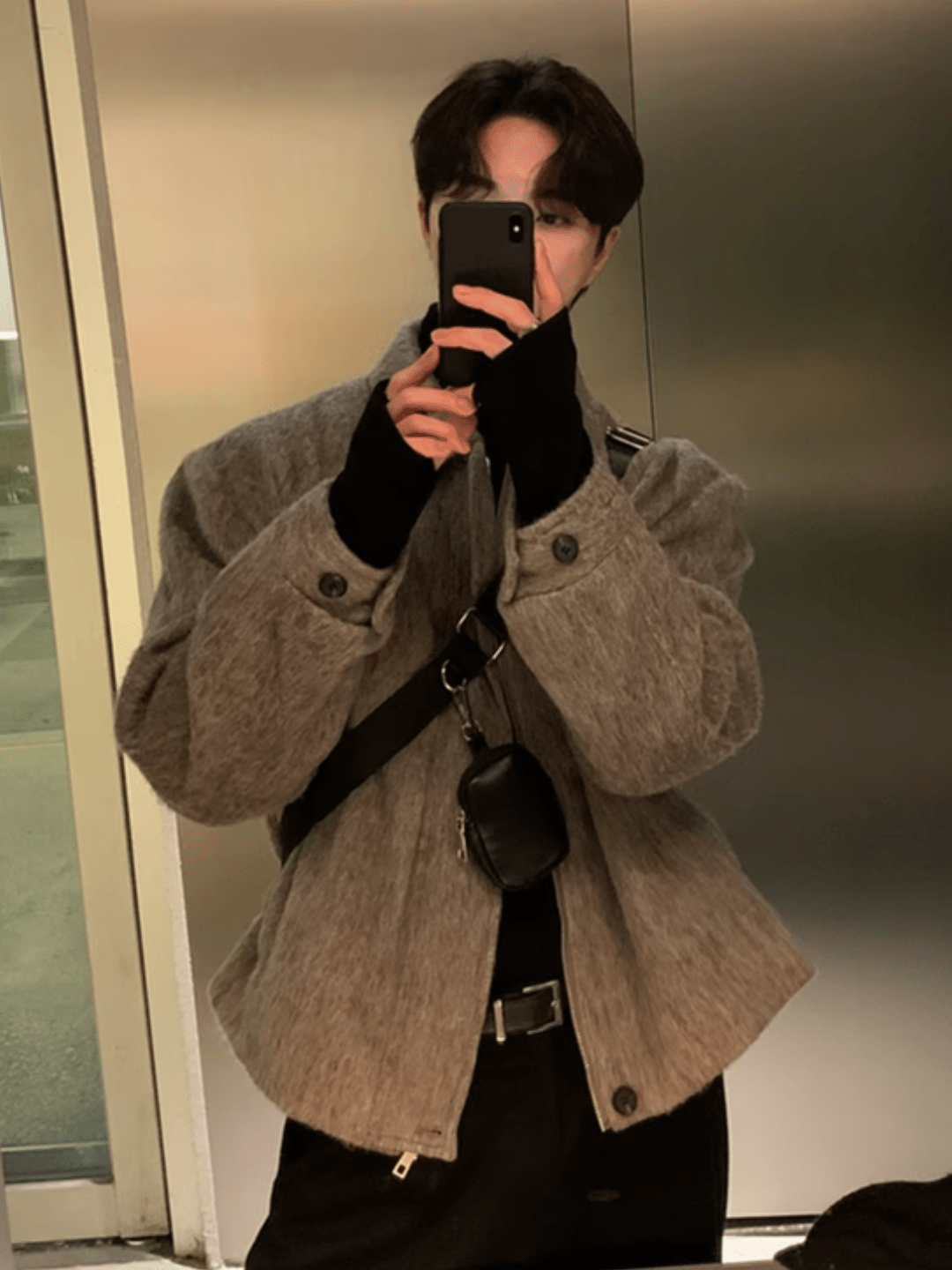 [MRCYC] deerskin velvet short jacket st1780