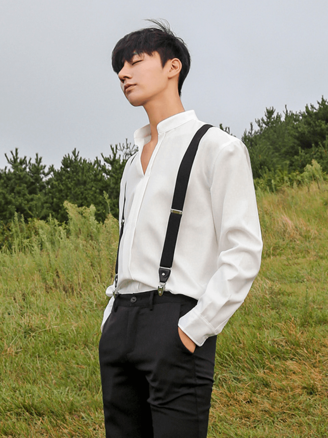 [MRCYC] Loose Silky Shirt st1221