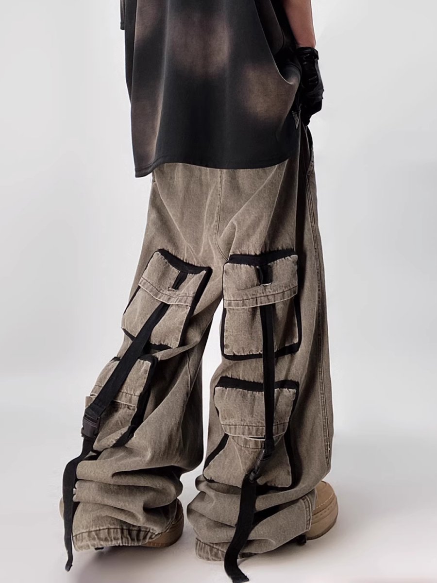 [UUCSCC] multi-pocket jeans ST2517