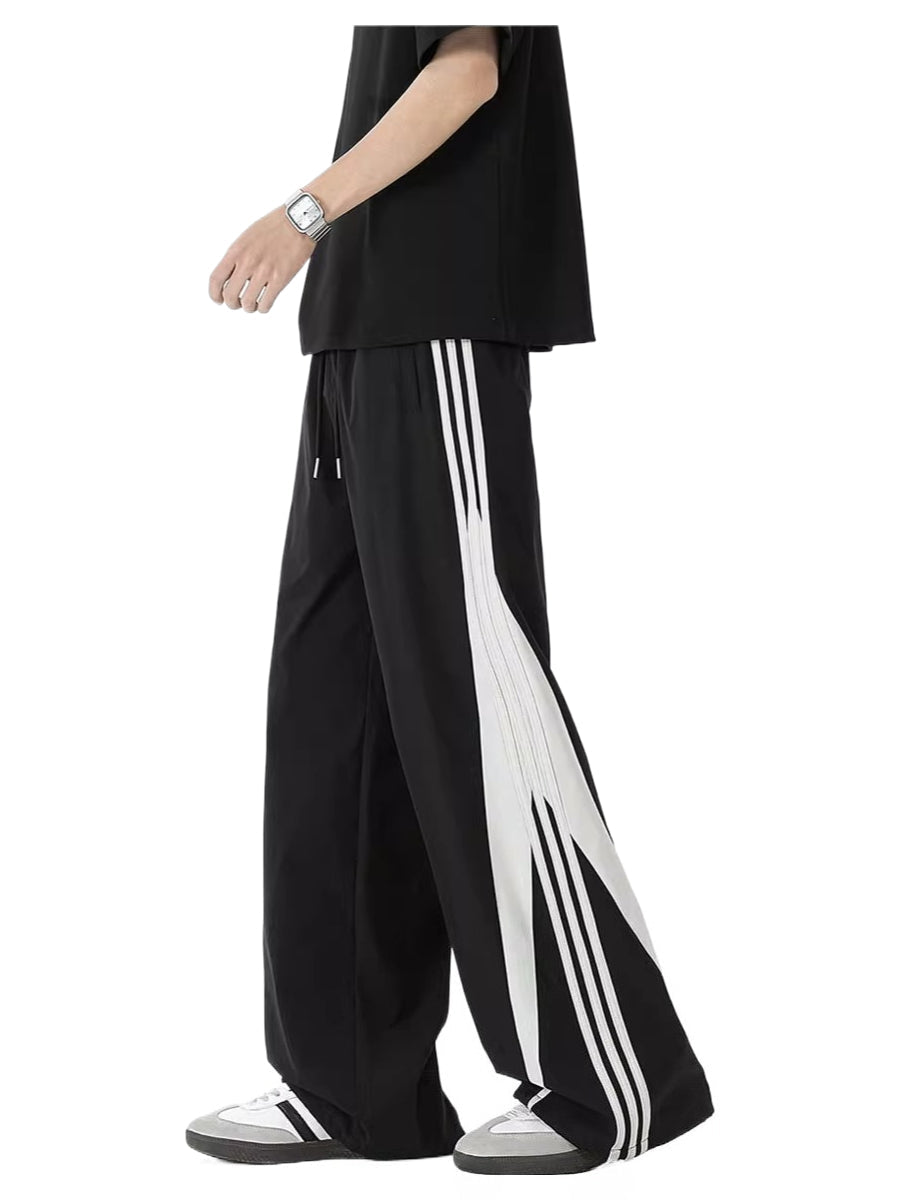 Gestreifte Freizeithose im amerikanischen Nischendesign SIN0985 