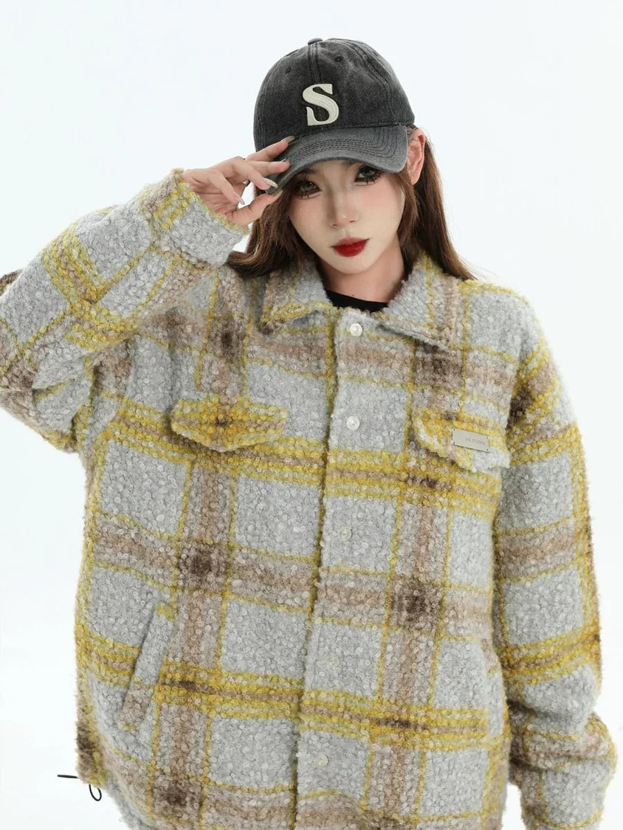 [INSstudios] TWEED COTTON JACKET ST1067