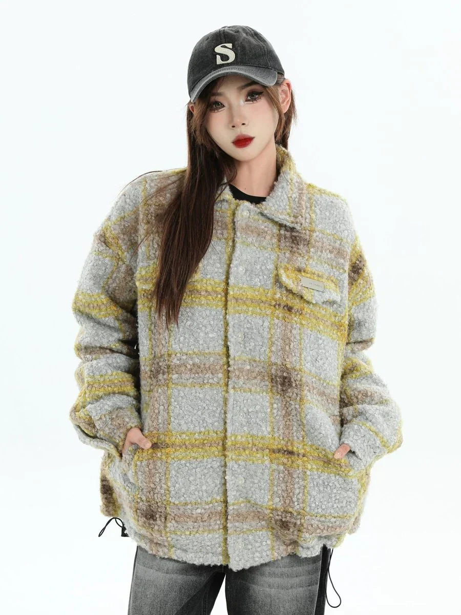 [INSstudios] TWEED COTTON JACKET ST1067