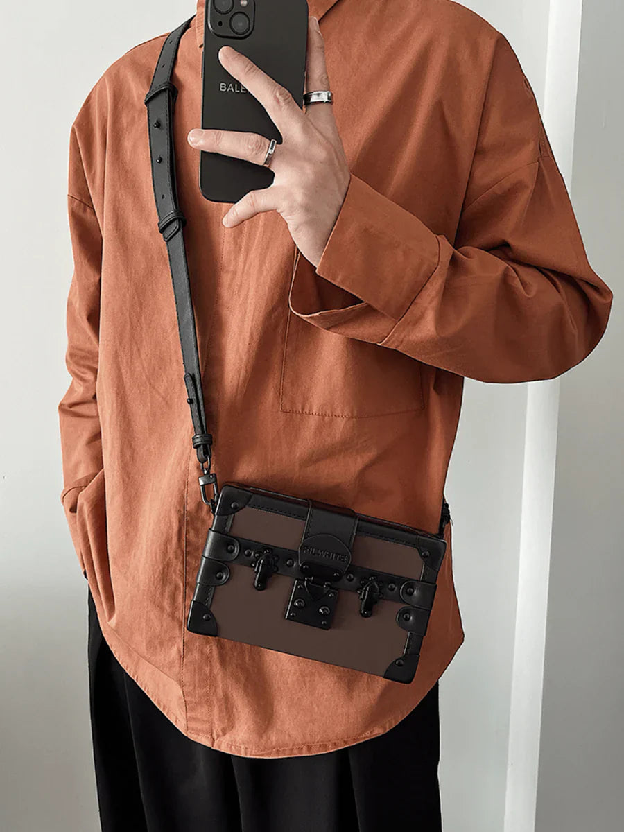 중립풍 크로스바디 스퀘어 백 ST1209