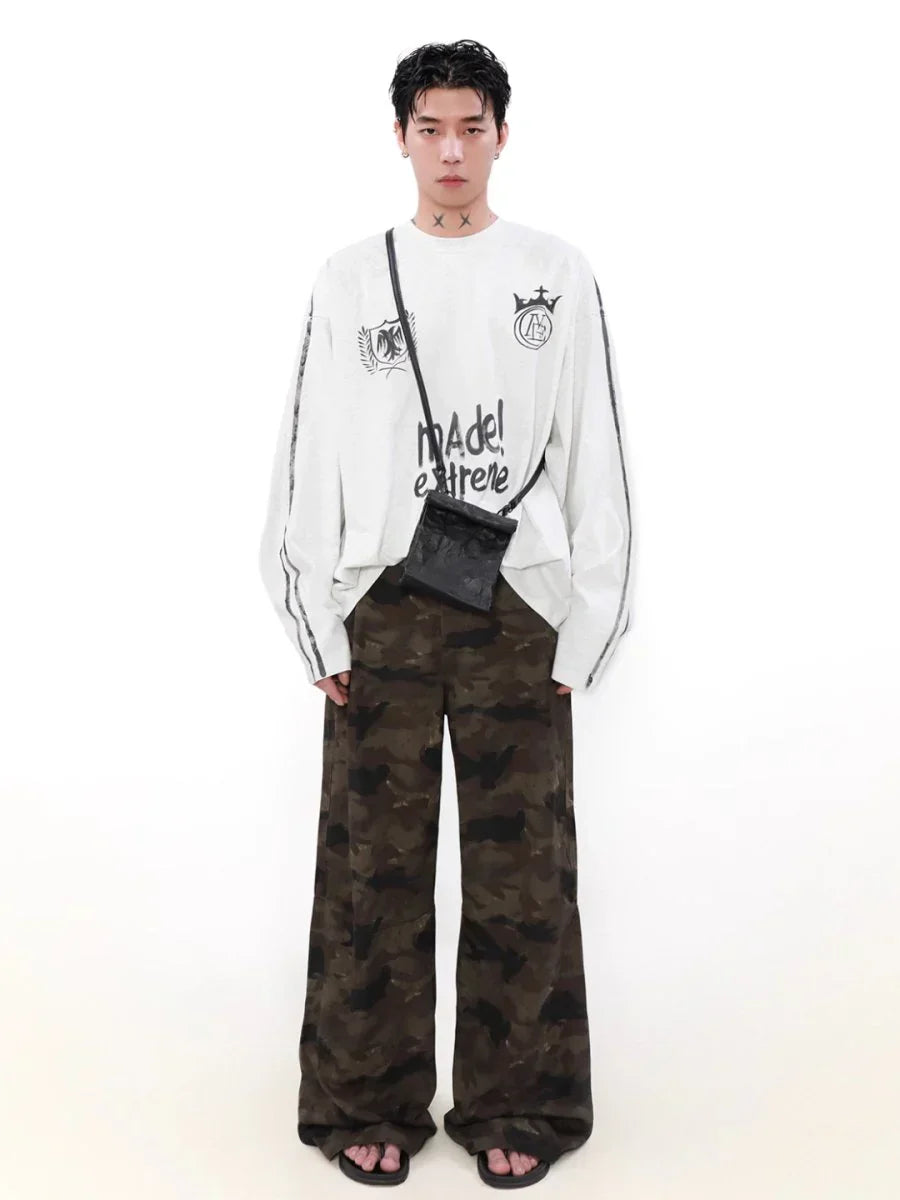 [MRNEARLY] 스트리트 그래피티 티셔츠 ST1183