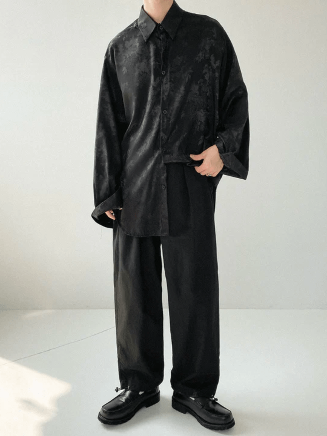 [다지오네드] 트렌드 드레이프인 셔츠 st1528 