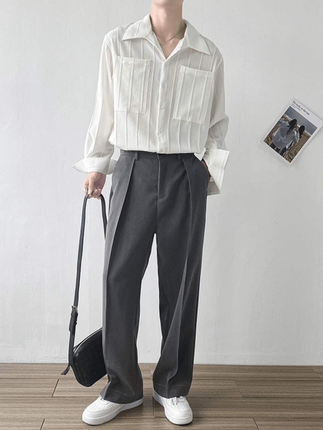 [DAZIONSED] Simple casual shirt ST1100