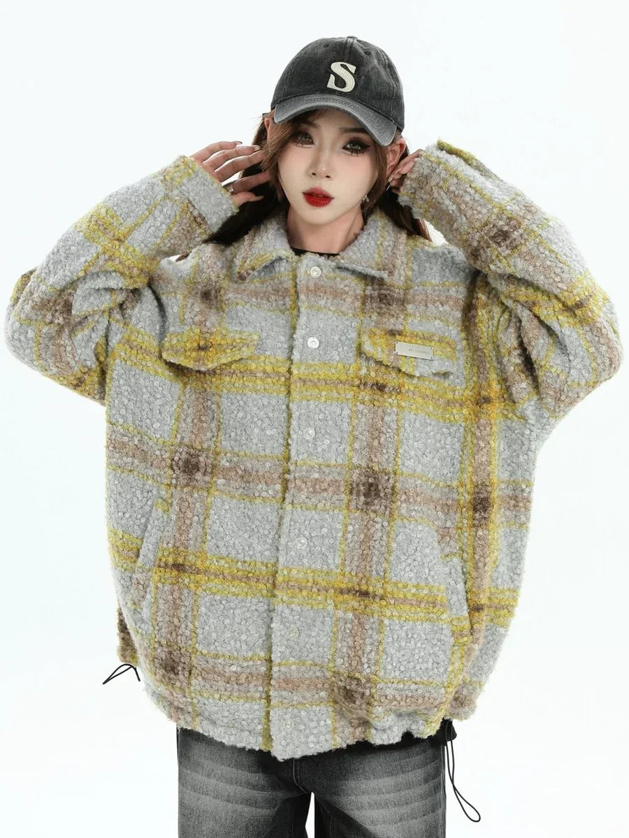 [INSstudios] TWEED COTTON JACKET ST1067