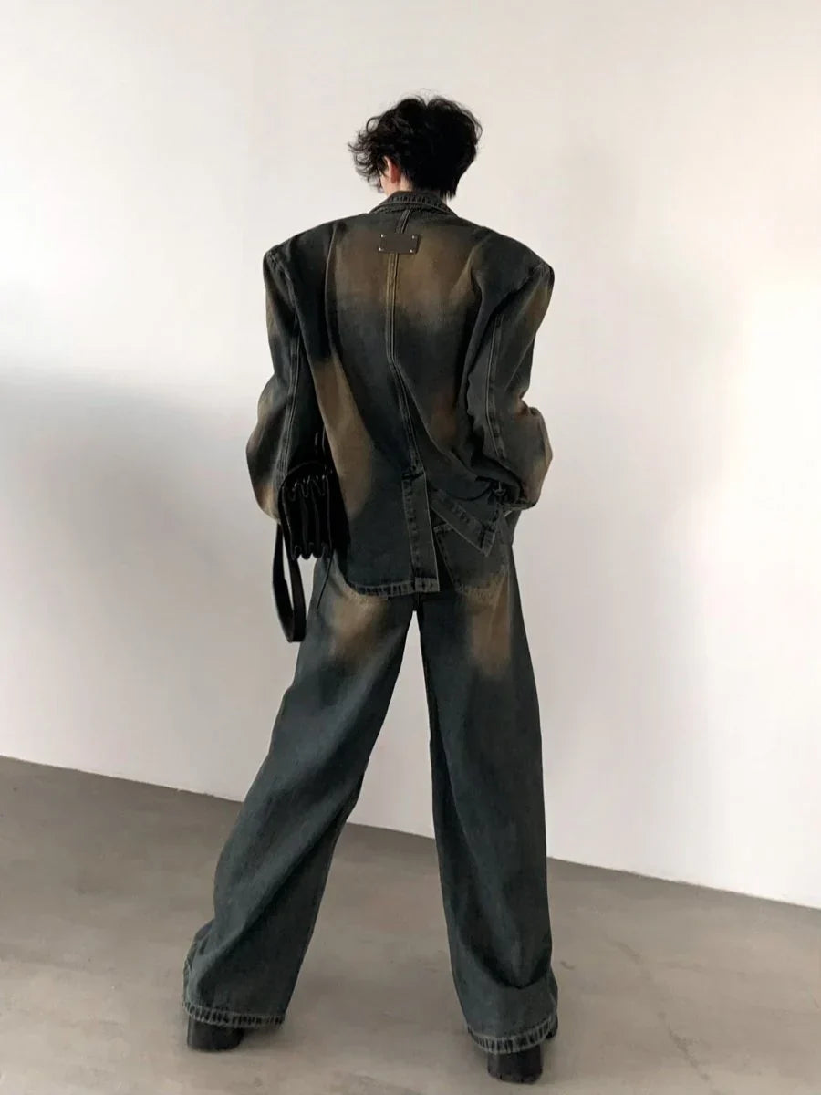 [AUTUMNWIND] 데님 재킷 + 하의 ST614