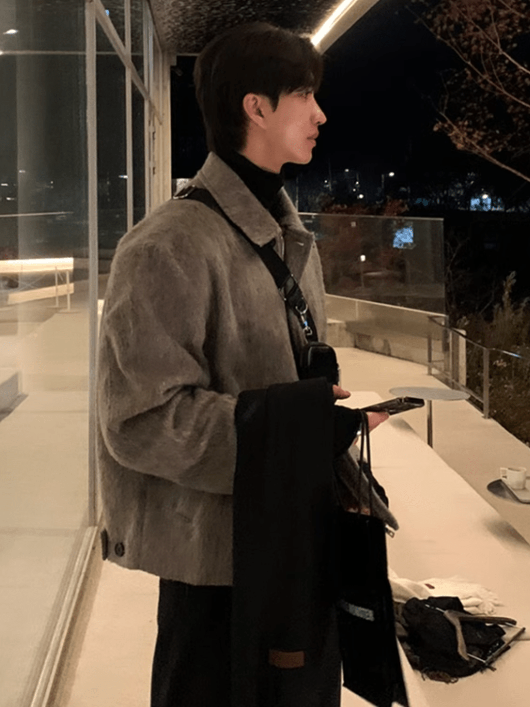 [MRCYC] deerskin velvet short jacket st1780