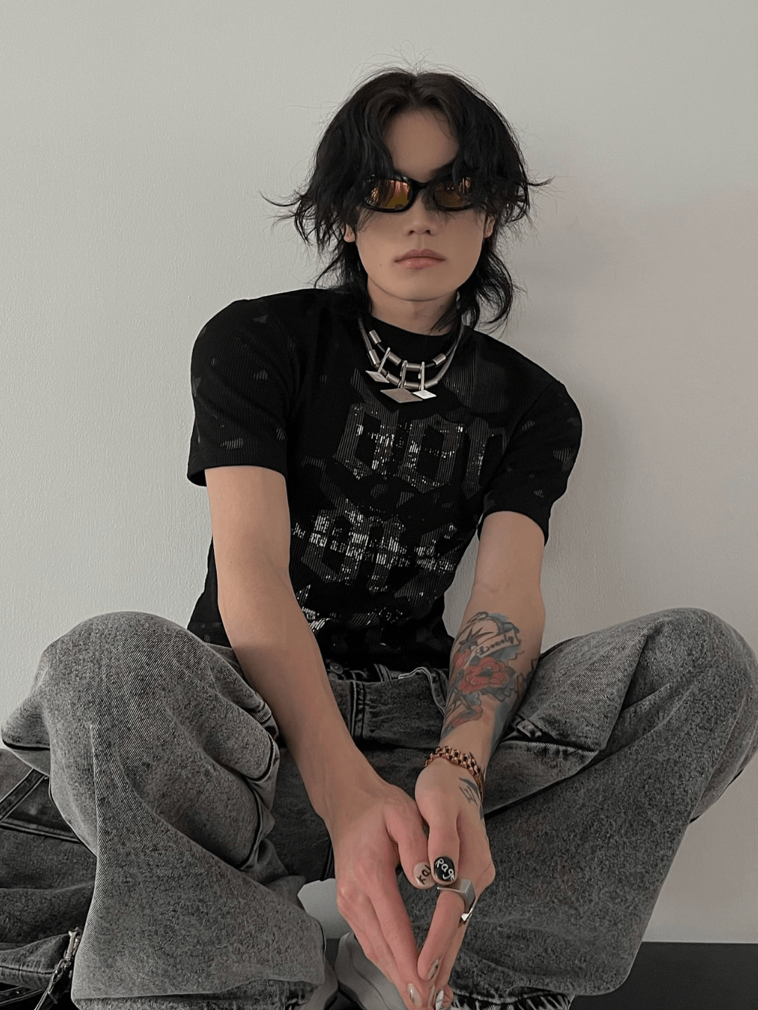 [SOULWORKER] 펑크 젠더리스 티셔츠 st2275