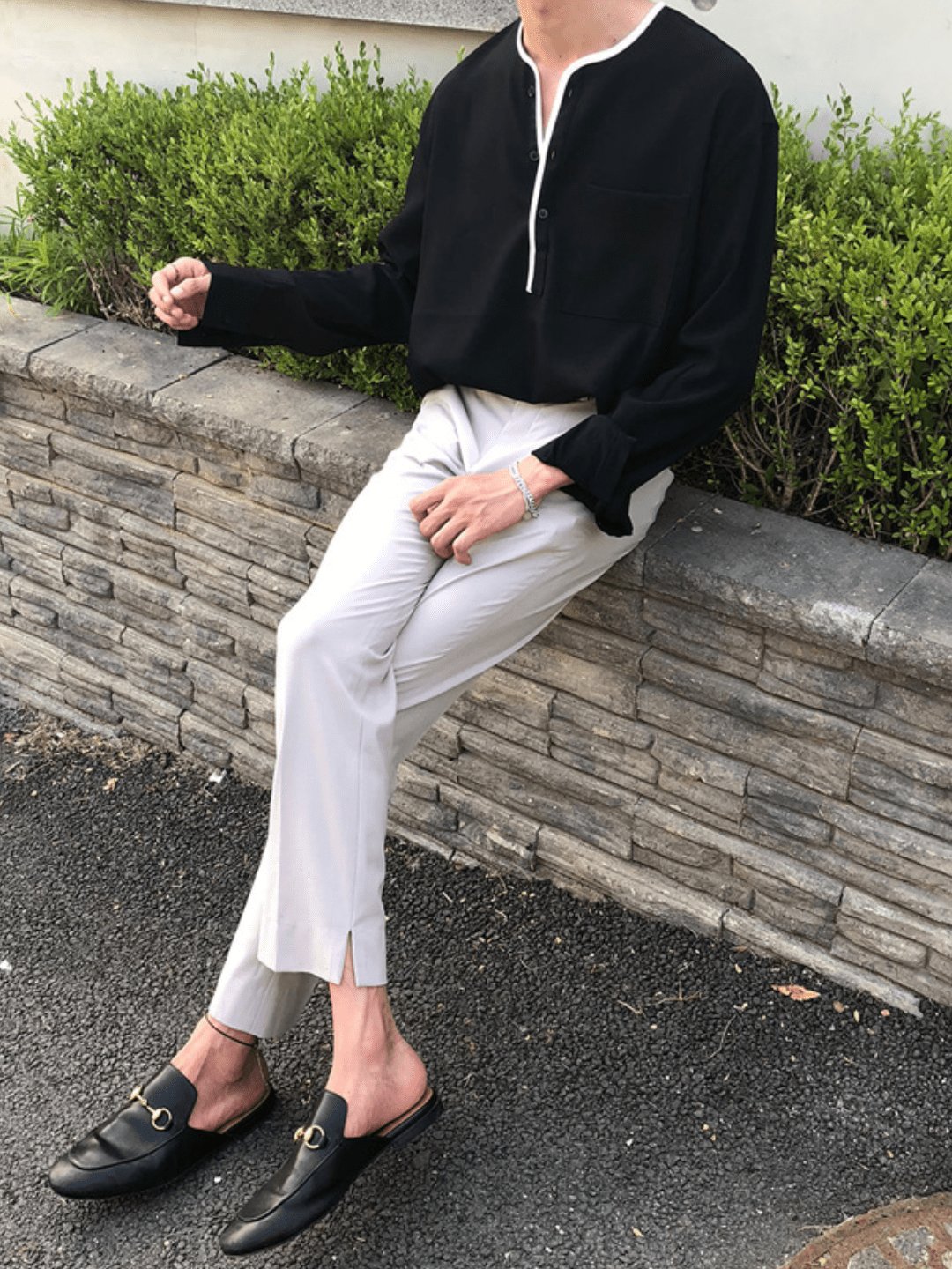 [MRCYC] loose pullover shirt st2045