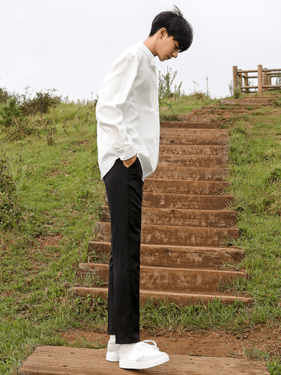 [MRCYC] Loose Silky Shirt st1221