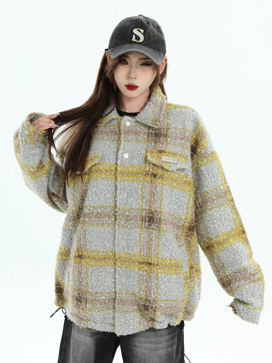[INSstudios] TWEED COTTON JACKET ST1067