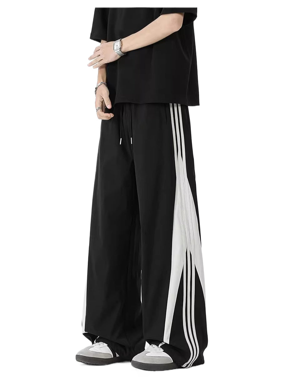 Gestreifte Freizeithose im amerikanischen Nischendesign SIN0985 