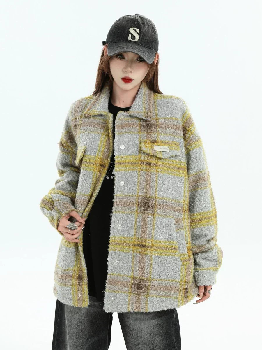 [INSstudios] TWEED COTTON JACKET ST1067