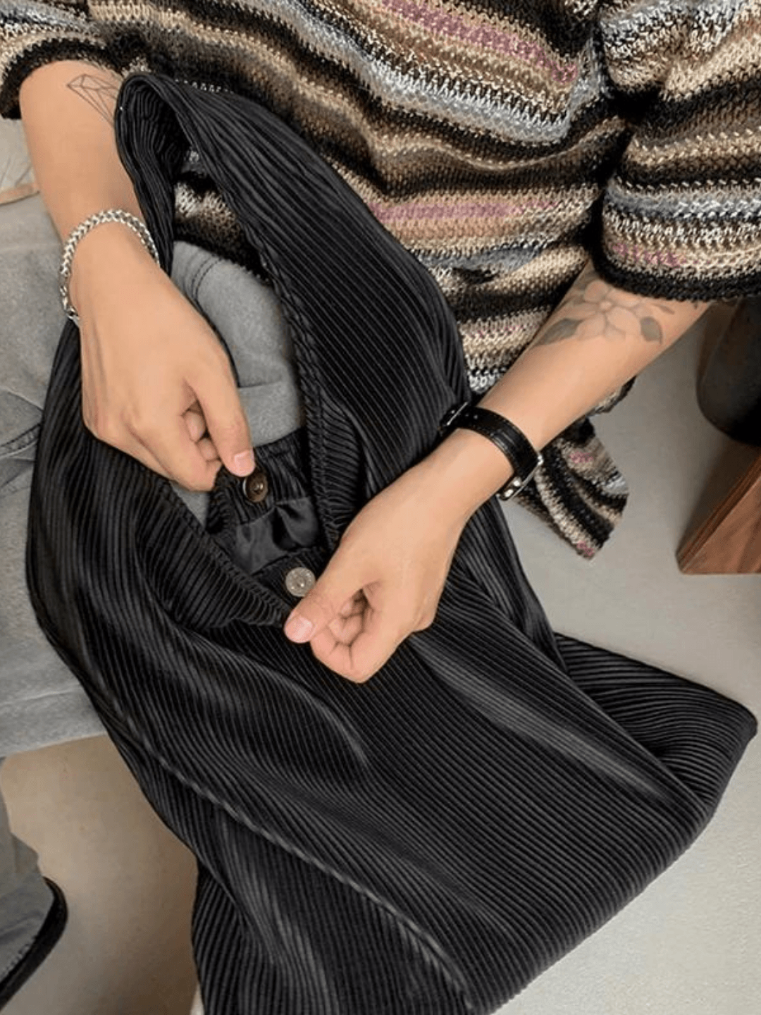 [MRCYC] 주름 토트백 st1141