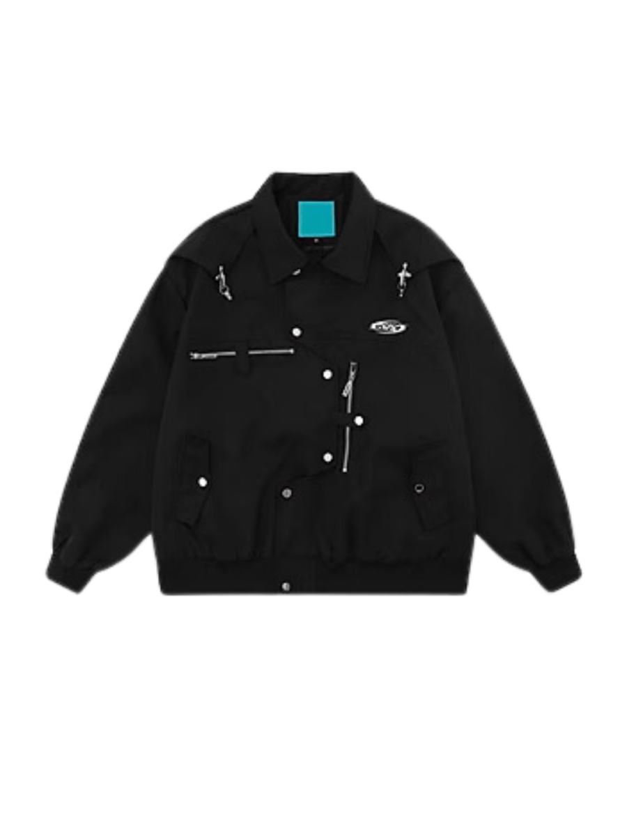 __REND ST__iche 디자인 메탈 재킷 st2854