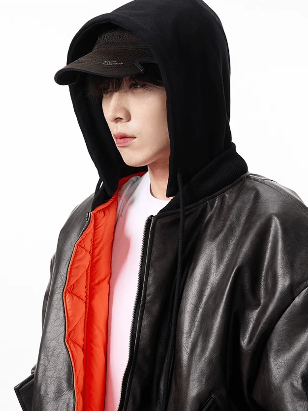 [motherfucker] American flight jacket leather jacket st1774