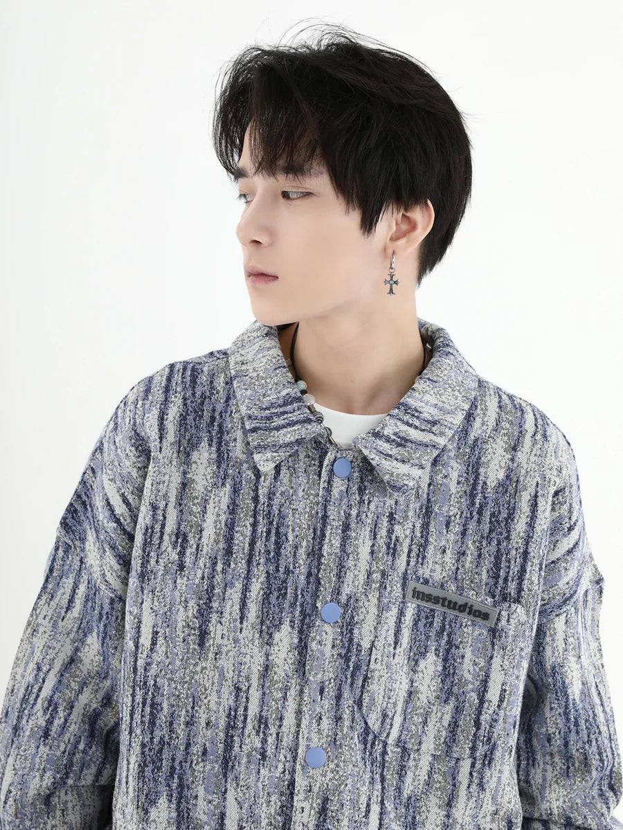 [INSstudios] WASHED DENIM JACKET ST1065