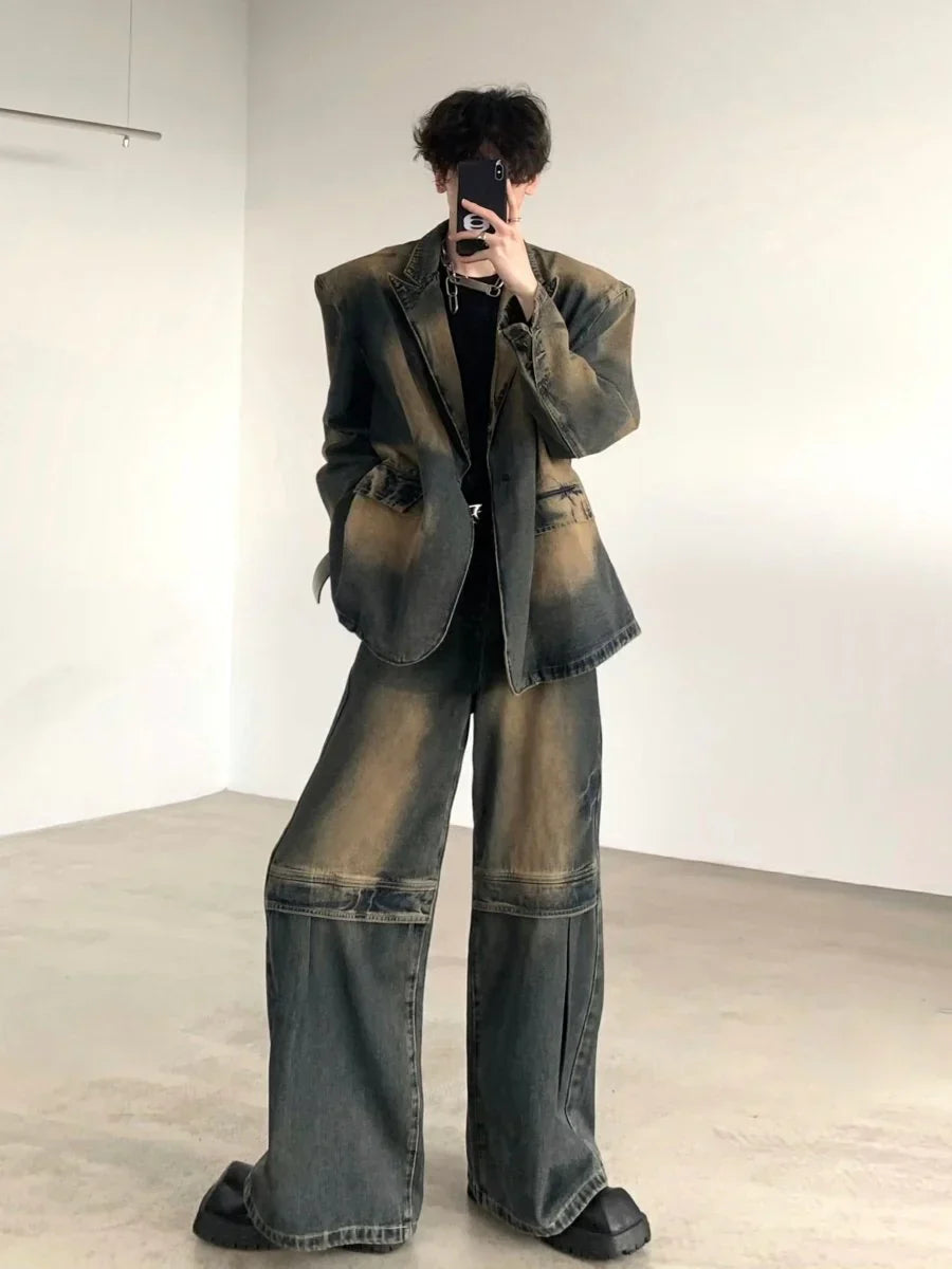 [AUTUMNWIND] 데님 재킷 + 하의 ST614