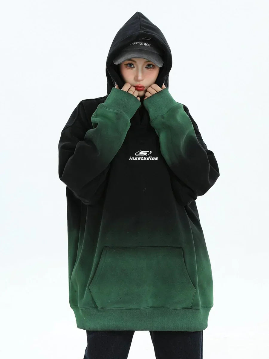 [INSstudios] LOOSE HOODIE ST1238