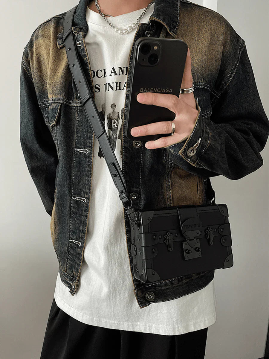 중립풍 크로스바디 스퀘어 백 ST1209