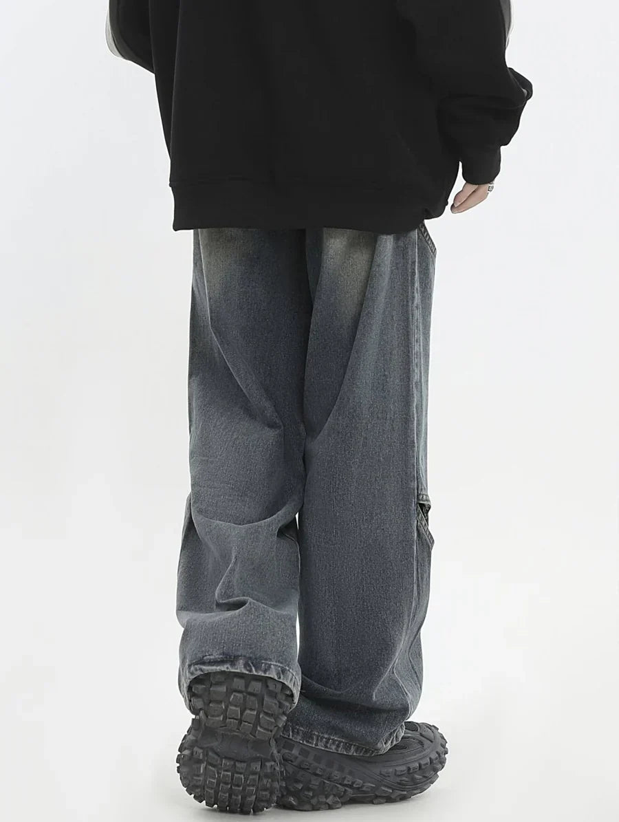 [INSstudios] METAL HOLE BREAKING JEANS ST1231