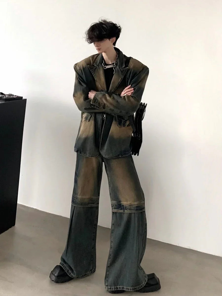 [AUTUMNWIND] 데님 재킷 + 하의 ST614