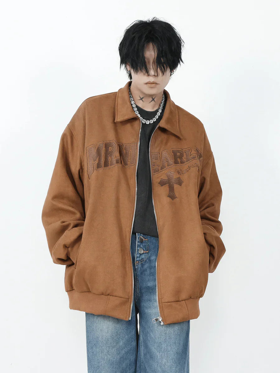 [MRNEARLY] SUEDE VINTAGE JACKET ST1181