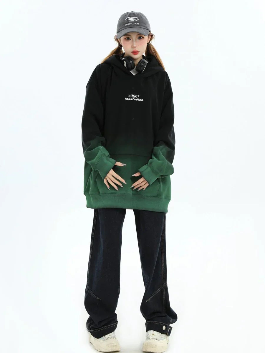 [INSstudios] LOOSE HOODIE ST1238