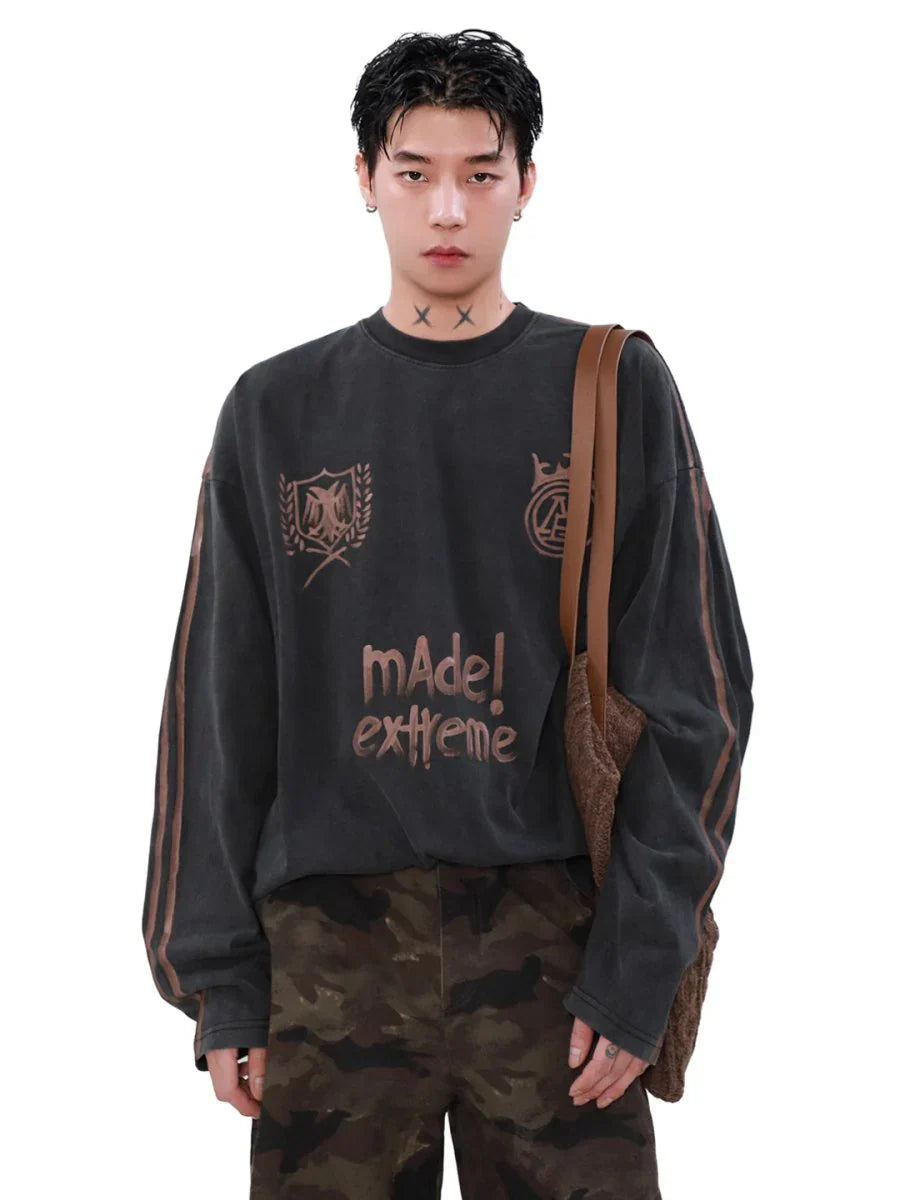 [MRNEARLY] 스트리트 그래피티 티셔츠 ST1183