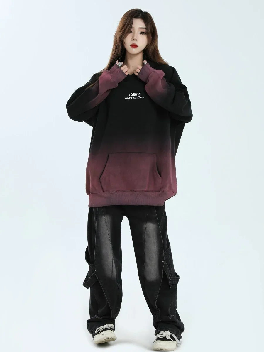 [INSstudios] LOOSE HOODIE ST1238