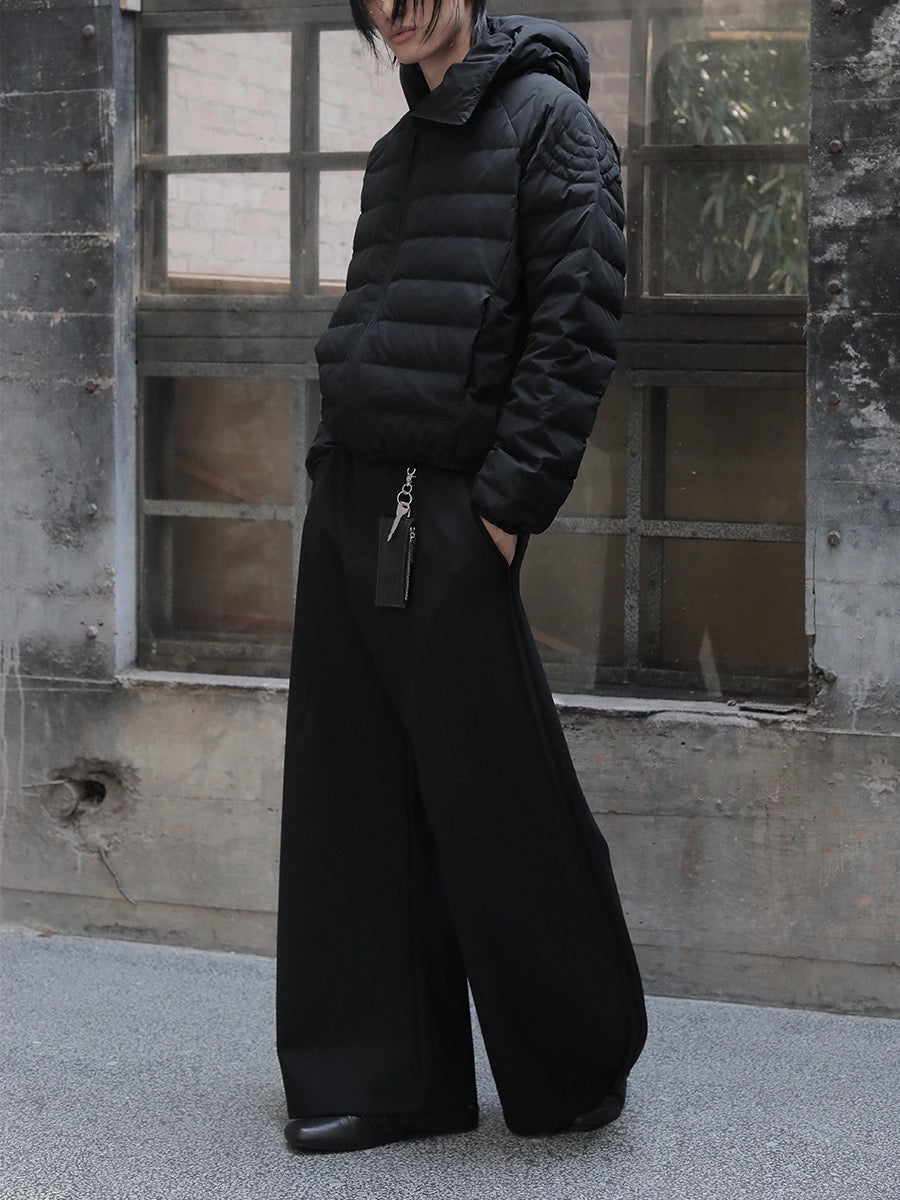 [JCAESAR] QUILTED SHELL PUFFER JACKET st5014