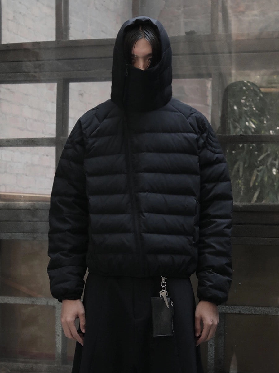 [JCAESAR] QUILTED SHELL PUFFER JACKET st5014