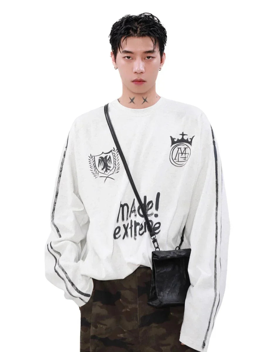 [MRNEARLY] 스트리트 그래피티 티셔츠 ST1183