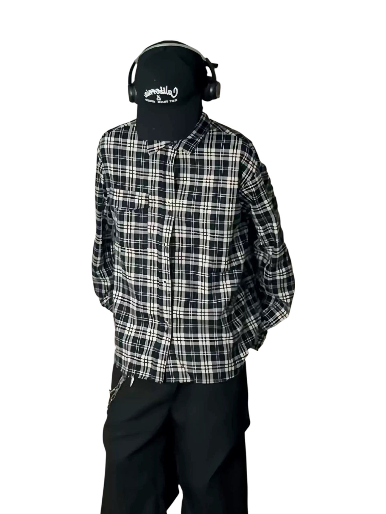 [MaxDstr] PLAID OVERSIZED SHIRT st5040