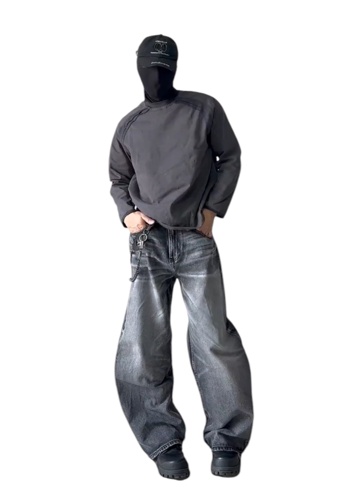 [TBR] WASHED A-CUT JEANS st5026