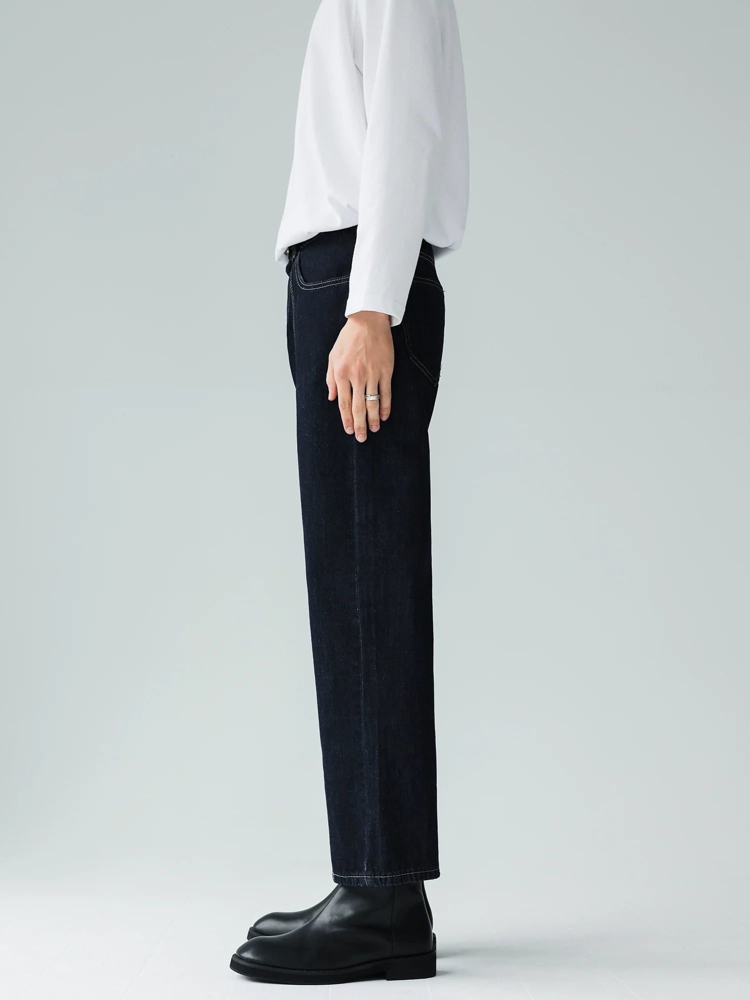 Vintage High Waist Straight Jeans SIN0932