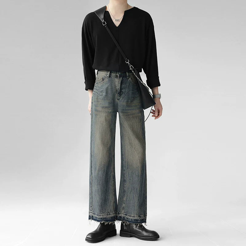 Retro Old American Straight Jeans SIN0933