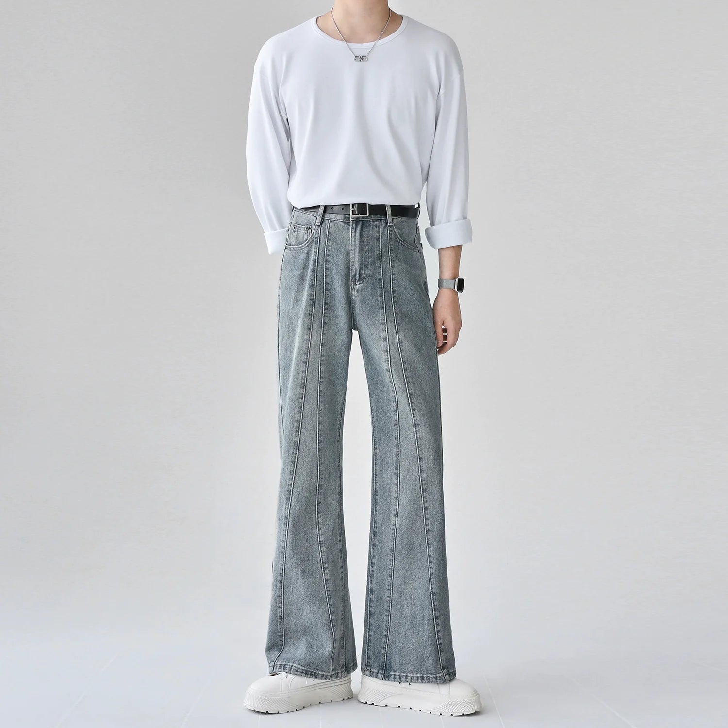 Premium micro-flared jeans SIN0929