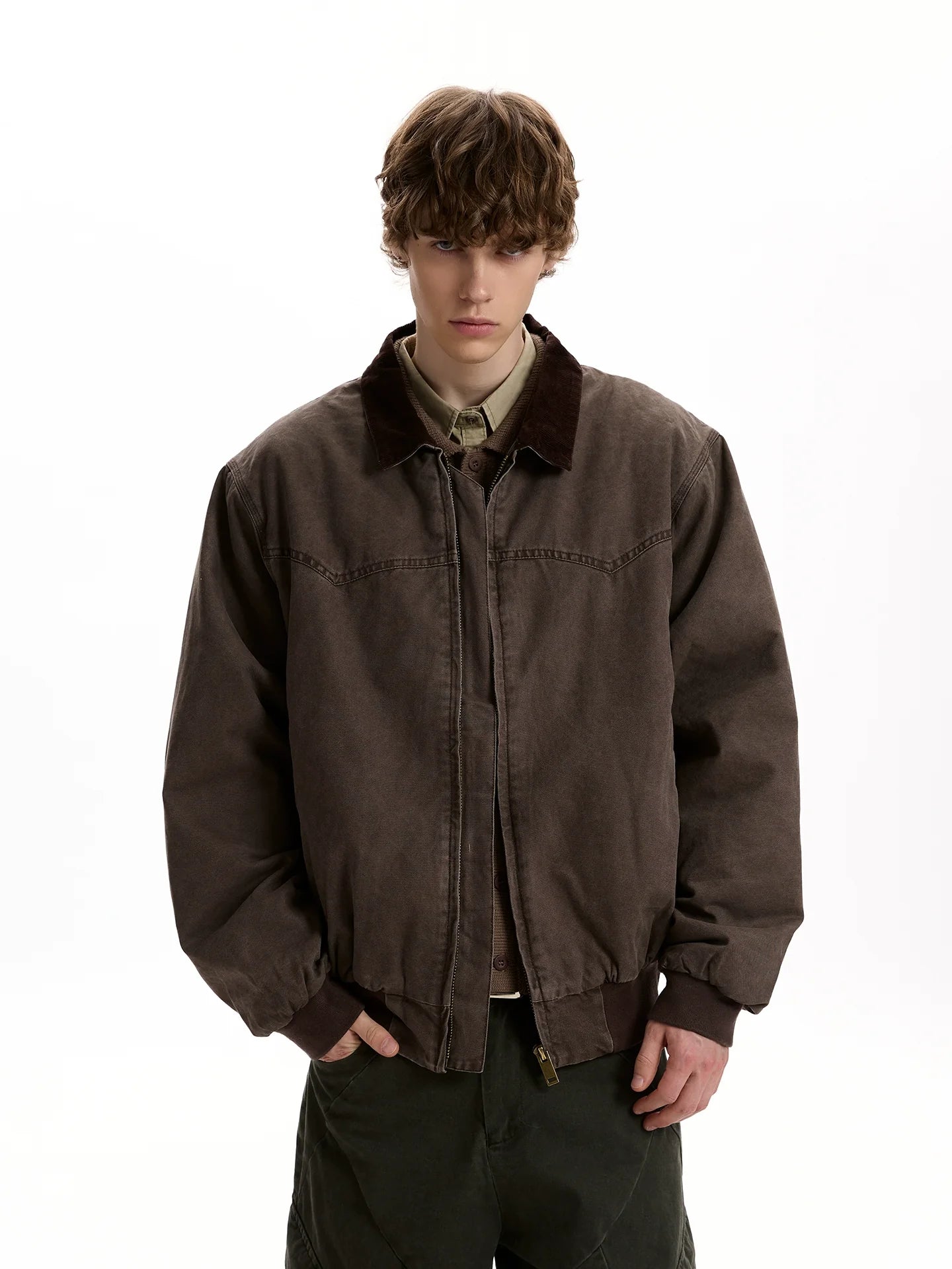 Vintage Barn old money wind vintage made old tooling jacket SIN0967