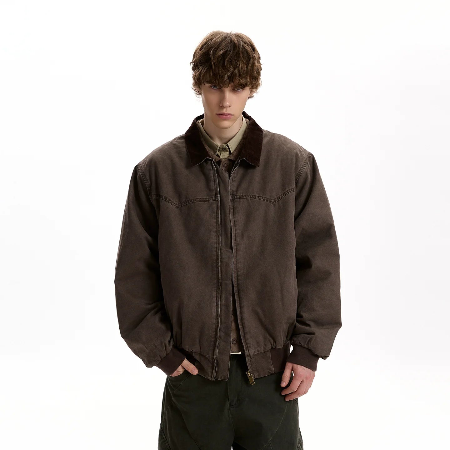 Vintage Barn old money wind vintage made old tooling jacket SIN0967