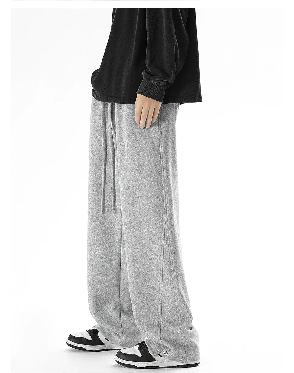 Gerade geschnittene, lockere, schwere Freizeithose SIN0982 